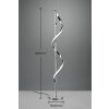 Reality Isabel Staande lamp LED Chroom, 1-licht