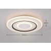 Reality JORA Plafondlamp LED Wit, 1-licht, Afstandsbediening