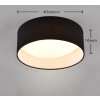 Reality LOCARNO Plafondlamp LED Wit, 1-licht