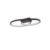 Reality Malaga Plafondlamp LED Zwart, Wit, 1-licht