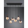 Trio Lumina Hanglamp Zwart, 6-lichts