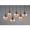 Trio Lumina Hanglamp Zwart, 6-lichts