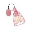 Lucide MACARONS Muurlamp Roze, 1-licht