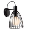 Lucide MACARONS Muurlamp Zwart, 1-licht