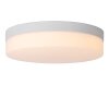 Lucide BISKIT Plafondlamp LED Wit, 1-licht, Bewegingsmelder