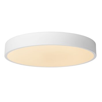 Lucide UNAR Plafondlamp LED Wit, 1-licht