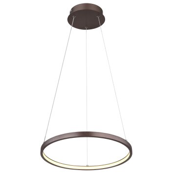 Globo RALPH Hanger LED Mokka, 1-licht