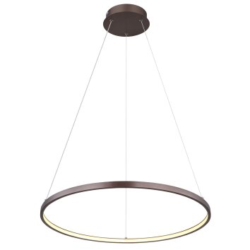 Globo RALPH Hanger LED Mokka, 1-licht