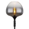 Globo MAXY Staande lamp Zwart, 1-licht