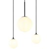 Globo HALLIE Hanger Zwart, 3-lichts