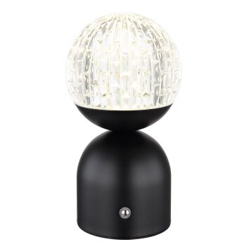 Globo JULSY Tafellamp LED Zwart, 1-licht