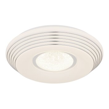 Globo PILLO Plafondlamp LED Wit, 1-licht, Afstandsbediening