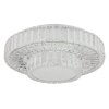 Globo MUCKY Plafondlamp LED Chroom, 1-licht, Afstandsbediening