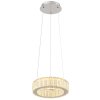 Globo MUCKY Hanger LED Chroom, 1-licht, Afstandsbediening