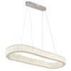 Globo MUCKY Hanger LED Chroom, 1-licht, Afstandsbediening