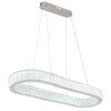 Globo MUCKY Hanger LED Chroom, 1-licht, Afstandsbediening