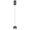 Globo MARTHY Hanger LED Grijs, 1-licht