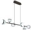 Globo UNTSY Hanger LED Titan, 6-lichts, Afstandsbediening