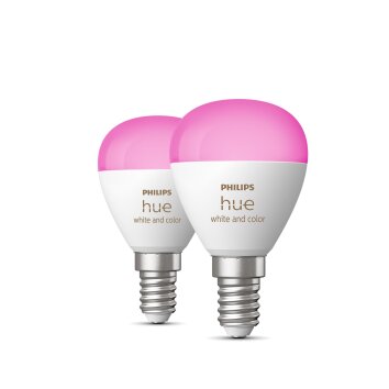 Philips Hue Set van 2 E14 LED 5,1 Watt 4000 Kelvin 470 Lumen