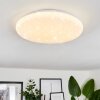 Melres Plafondlamp LED Wit, 1-licht, Afstandsbediening