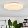 Melres Plafondlamp LED Wit, 1-licht, Afstandsbediening