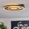 Taboneira Plafondlamp LED Zwart, 1-licht