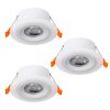 Eglo CALONGE Inbouw verlichting - Set van 3 LED Wit, 3-lichts