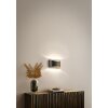 Fischer & Honsel Arles Muurlamp LED Zwart, 2-lichts