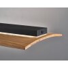 Fischer & Honsel SHINE-WOOD Hanglamp LED Zwart, 1-licht