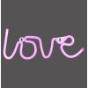 Leuchten-Direkt NEON-LOVE Decoratieve verlichting LED Roze, 1-licht