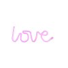 Leuchten-Direkt NEON-LOVE Decoratieve verlichting LED Roze, 1-licht