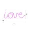 Leuchten-Direkt NEON-LOVE Decoratieve verlichting LED Roze, 1-licht