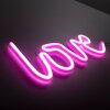 Leuchten-Direkt NEON-LOVE Decoratieve verlichting LED Roze, 1-licht