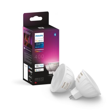 Philips Hue set van 2 LED GU5.3 6,3 watt 2000-6500 Kelvin 400 lumen