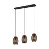 Reality BIDAR Hanglamp Goud, Natuurlijke kleuren, Zwart, 3-lichts