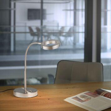 Paul Neuhaus HENSKO Tafellamp LED Zilver, 1-licht