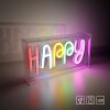 Leuchten-Direkt NEON-HAPPY Decoratieve verlichting LED Transparant, Helder, 1-licht