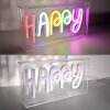 Leuchten-Direkt NEON-HAPPY Decoratieve verlichting LED Transparant, Helder, 1-licht