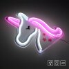 Leuchten-Direkt NEON-UNICORN Decoratieve verlichting LED Transparant, Helder, 1-licht