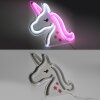 Leuchten-Direkt NEON-UNICORN Decoratieve verlichting LED Transparant, Helder, 1-licht