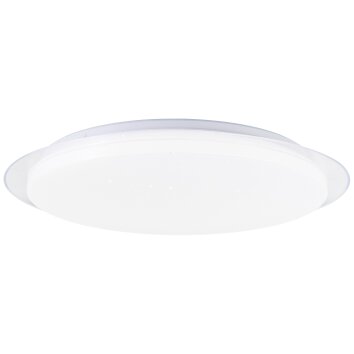 Brilliant Vittoria Plafondlamp LED Wit, 1-licht, Afstandsbediening