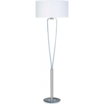 Trio PARIS II Staande lamp Nikkel mat, 1-licht