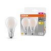 OSRAM CLASSIC A Set van 2 LED E27 6,5 Watt 2700 Kelvin 806 Lumen