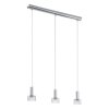 Eglo FABIANA 1 Hanglamp LED Chroom, 3-lichts