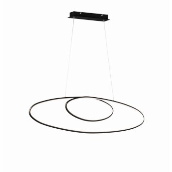 Trio AVUS Hanglamp LED Zwart, 1-licht