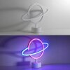 Leuchten-Direkt NEON-SATURN Decoratieve verlichting LED Wit, 1-licht