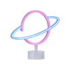 Leuchten-Direkt NEON-SATURN Decoratieve verlichting LED Wit, 1-licht