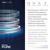 Paul-Neuhaus PURE E-LOOP Hanglamp LED Grijs, 2-lichts, Afstandsbediening