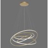 Paul-Neuhaus TESSARA Hanglamp LED Goud, 1-licht, Afstandsbediening