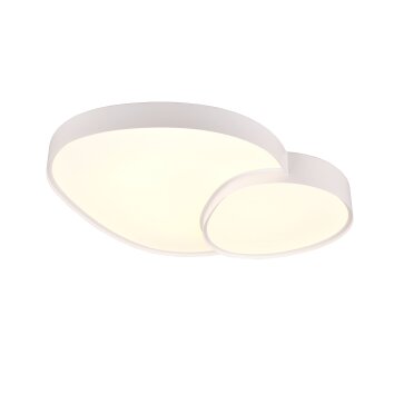 Trio RISE Plafondlamp LED Wit, 1-licht, Afstandsbediening